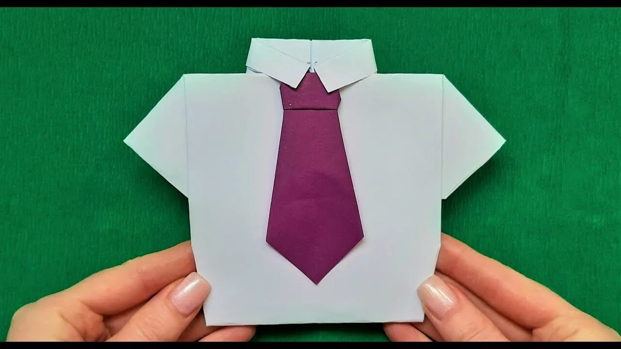 Оригами рубашка. Открытка рубашка оригами. Рубашка оригами с галстуком. Оригами рубашка из бумаги. Сделать галстук из бумаги на 23 февраля