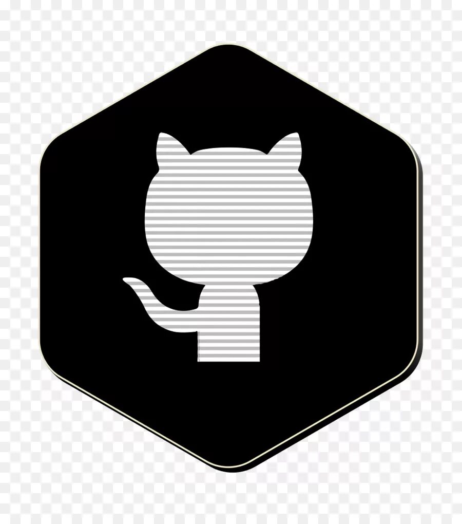Github icon. Гитхаб лого. Значок GITHUB. Значок "кошка". Кошка пиктограмма.