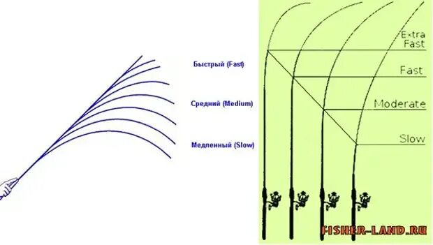 Media fast. Строй Медиум у спиннинга. Medium Heavy Строй спиннинга. Regular Строй спиннинга. Строй Экстра фаст на спиннинге что это такое.