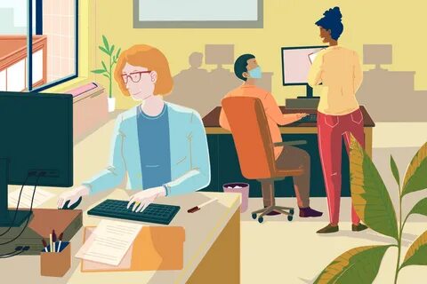 I go to the office
