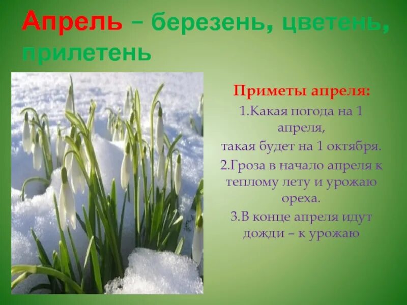 Месяц апрель это время. Приметы апреля. Приметы весны апрель. Народные приметы апреля для детей. Апрель приметы месяца.