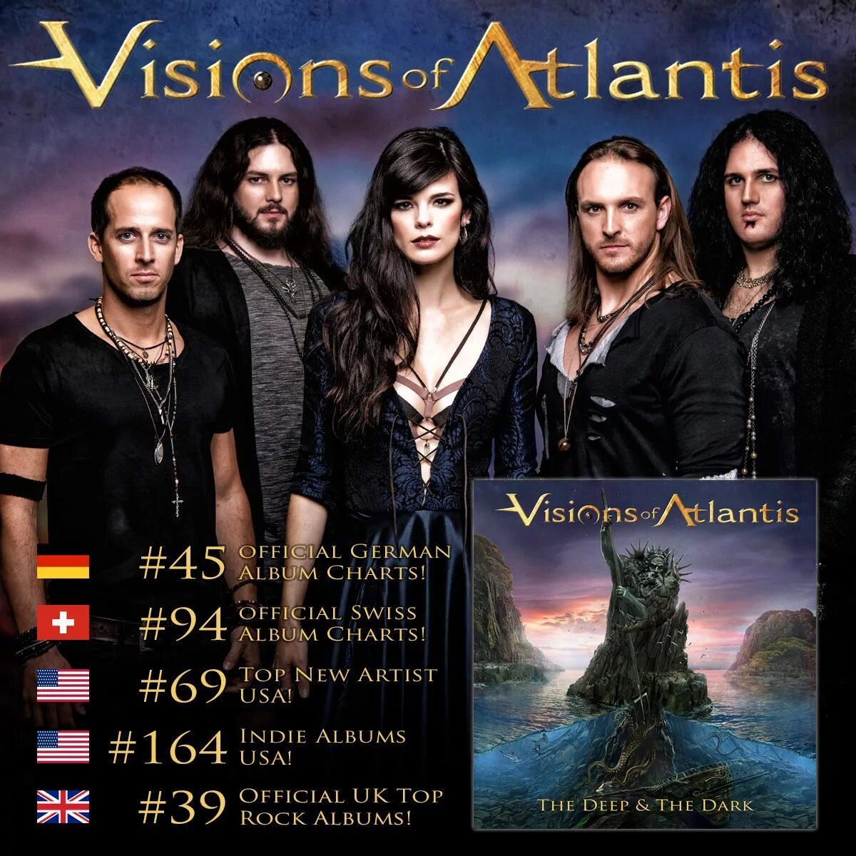 Amberian Dawn дискография. Группа Visions of Atlantis. Visions of Atlantis фото. Atlantis рок группа. Visions of atlantis armada