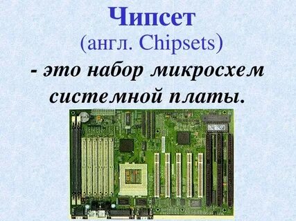 Чипсет это