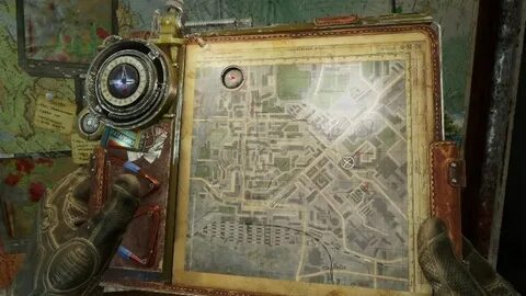 Metro exodus каспий карта
