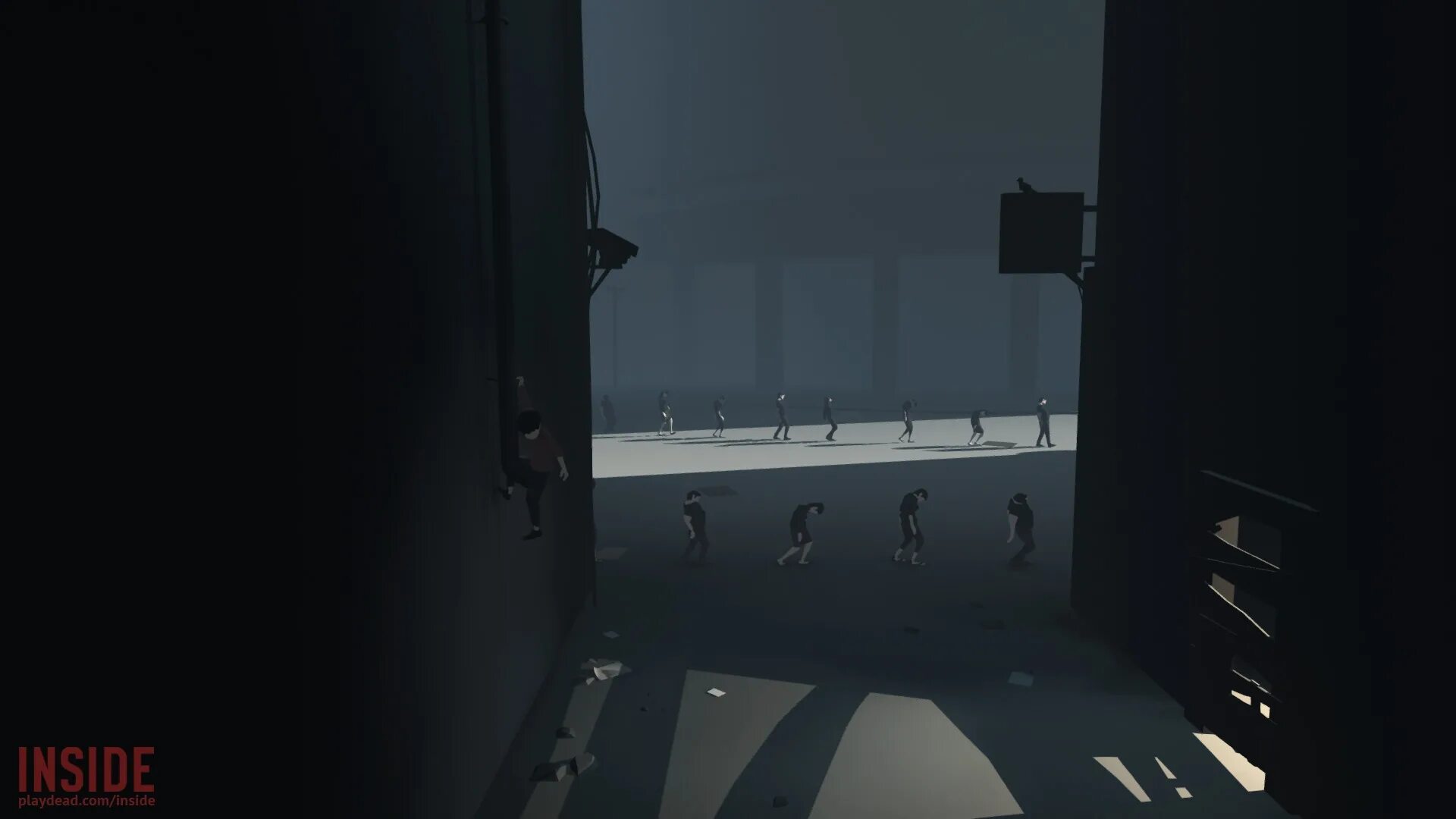 Limbo/inside игра. Playdead inside 2. Сотрудник инсайдер. Inside being. Новая игра playdead.