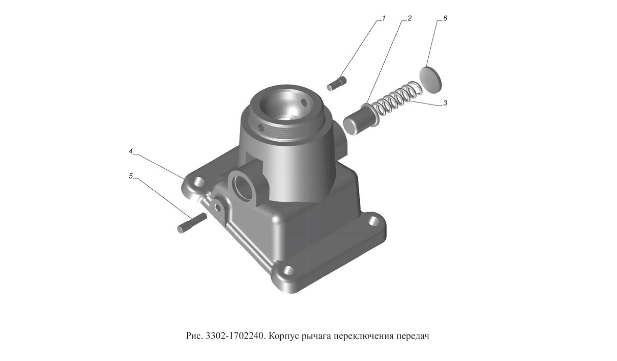Переключение кпп газель. Корпус рычага КПП Газель 3302. Корпус крышки рычага КПП ГАЗ 3302. 3302-1702244 Корпус рычага переключения передач. Рычаг переключения скоростей Газель 3302.