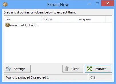 Extract now