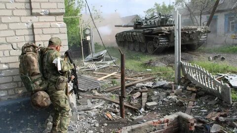 Видео штурмовых боев