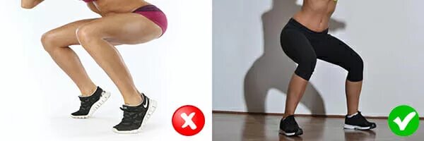 Правильная техника приседаний. Приседания для девушек. Упражнение полуприсед. Не получается приседать. Правильная техника приседаний.