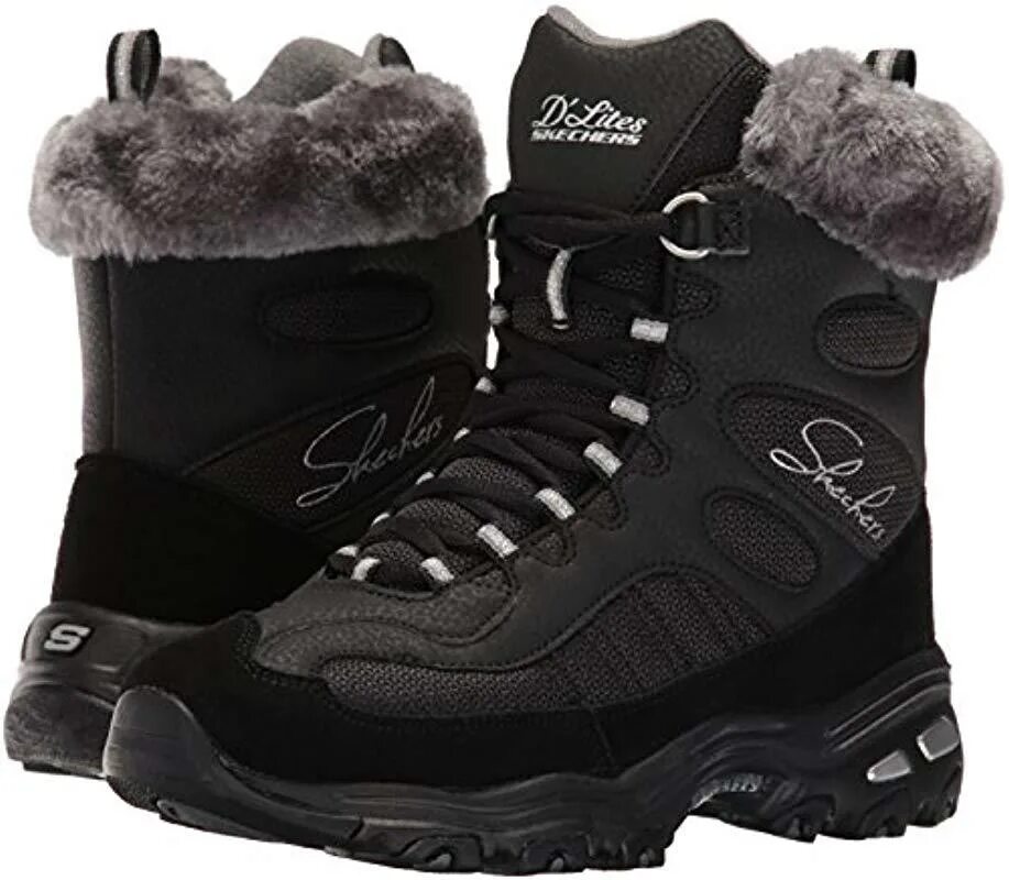 Skechers зимние. Ботинки скетчерс женские зимние. Skechers ботинки мужские зимние. Скетчерс кроссовки мужские зимние. Ботинки мужские skechers go walk city-sierra.