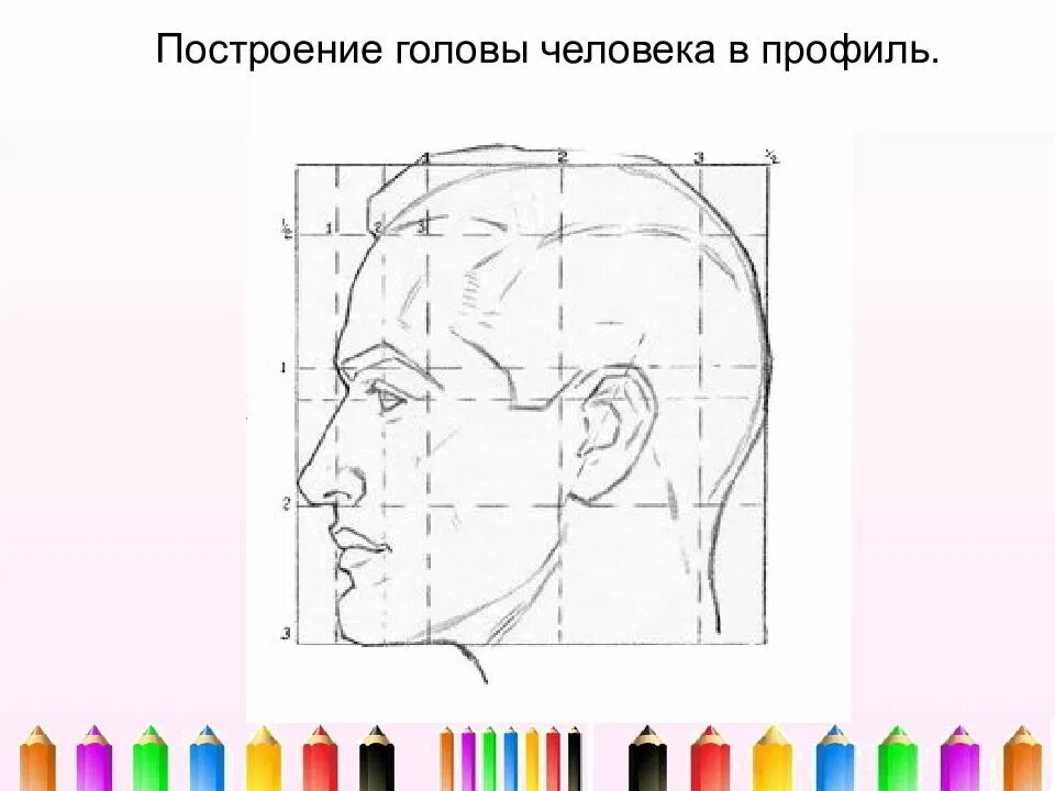 Образ человека в пространстве. Изображение головы человека в пространстве. изображение головы человека в профиль. построение головы человека в профиль. рисование головы человека в пространстве.