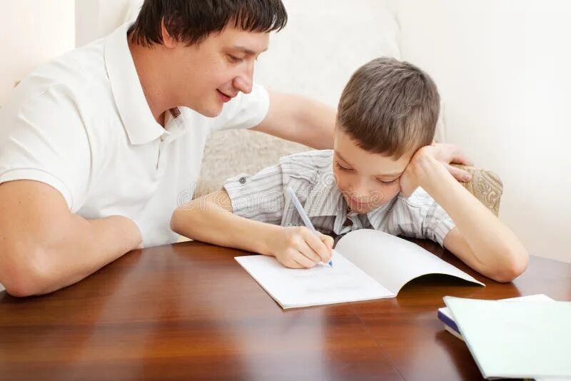 I help my father to