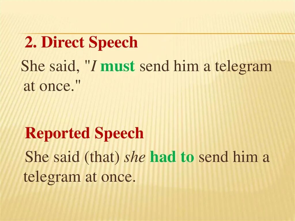 Order the speech. Must reported Speech. Direct Speech must. Direct and reported Speech. Must be reported Speech.