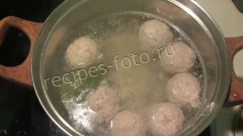 Фрикадельки сколько варить из фарша в супе