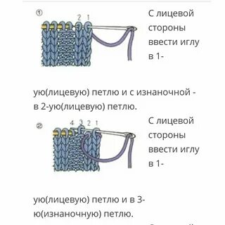 Как красиво закрыть резинку 2х2 спицами