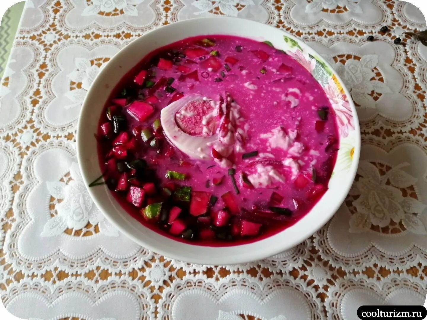 Рецепт свекольника на кефире
