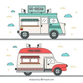 Мороженщик рисунок