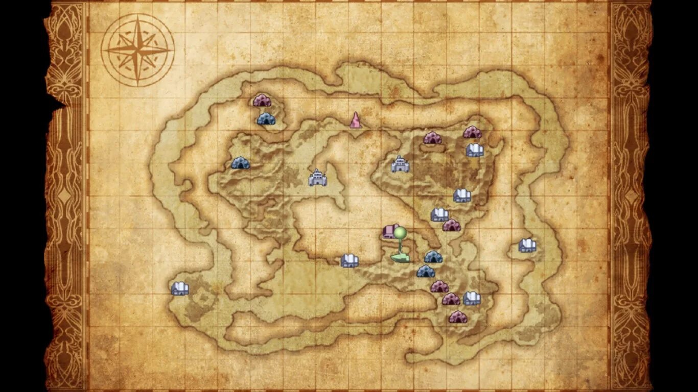 Карта FF 3. Файнал фэнтези 3 карта. Final Fantasy 3 Map. Ff3 wordwall