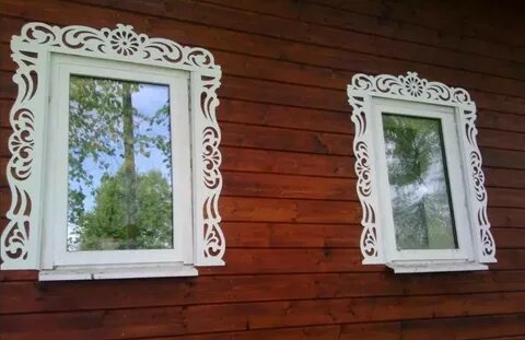 Пластиковые наличники фото