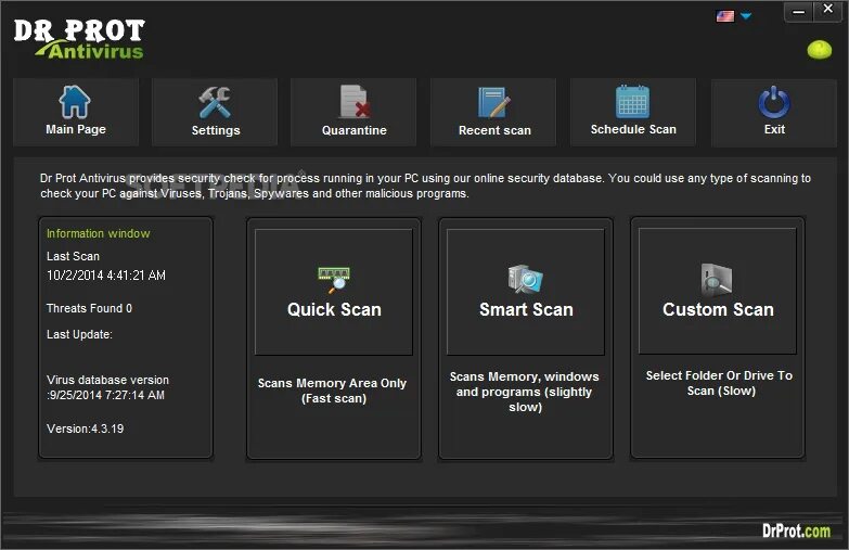 Антивирус для windows 10 доктор. Создатель первого антивируса эмулятора. страница для антивируса. viral prot prot. prot prot hot.