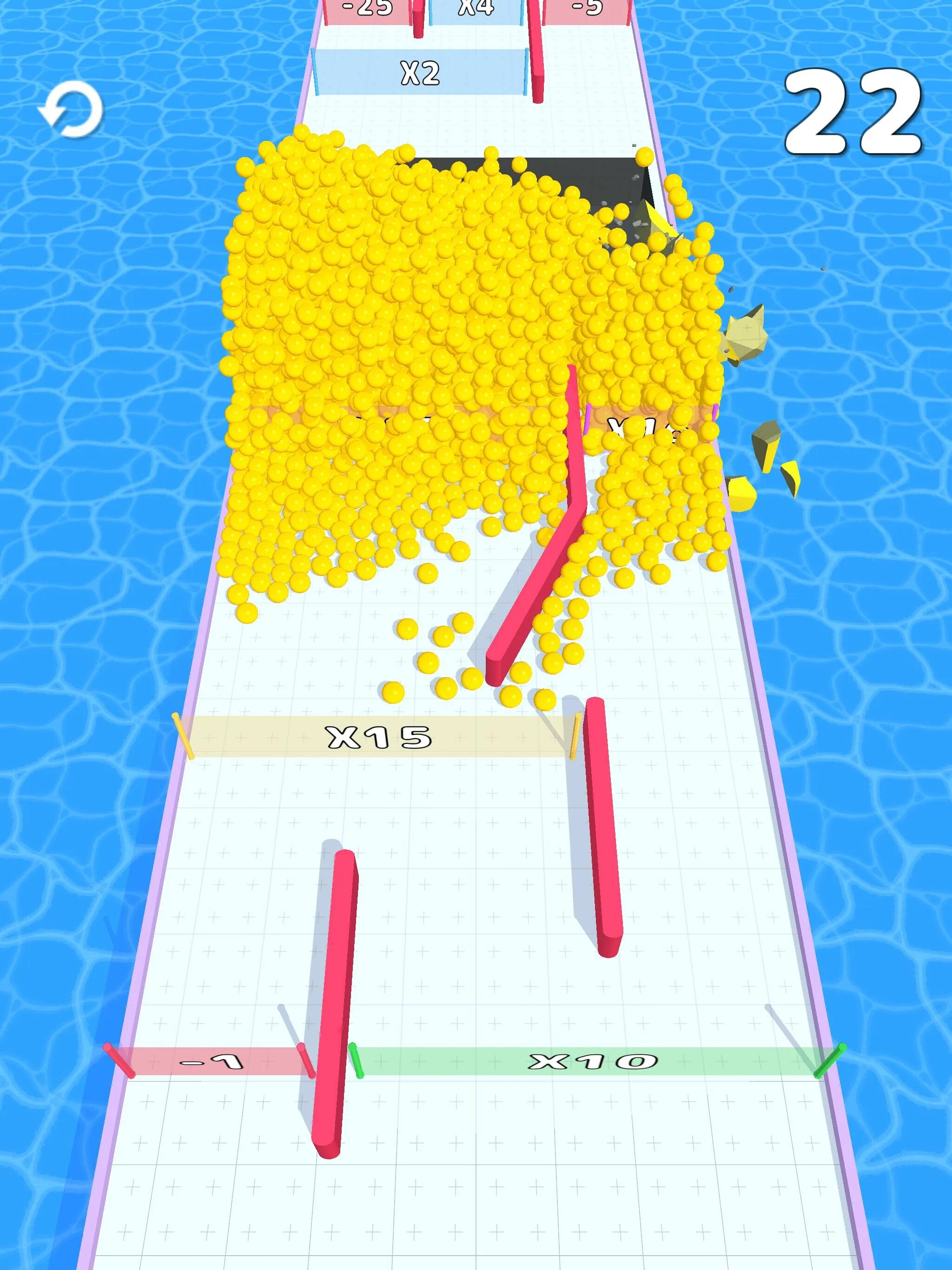 Ball fall 3d. Ball fall 3d