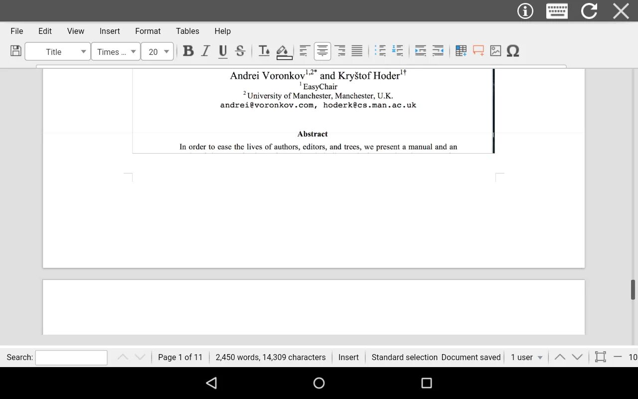 Doc editor. Word для android скриншот. word android. word doc alvabitniy poryatka.