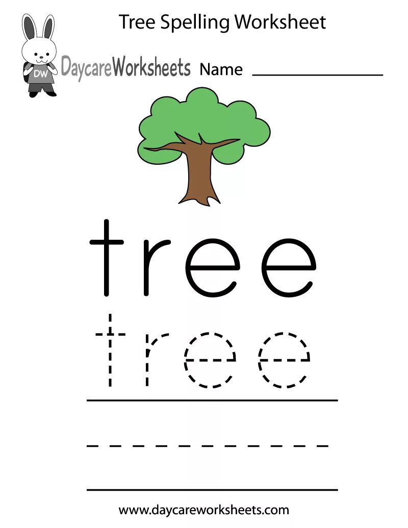 Tree words. Tree Worksheet. Spelling Worksheets. Прописи Tree. Daycare Worksheets.