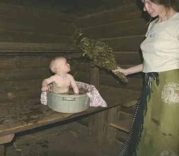 Бабушка в бане видео