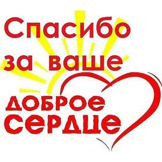 Спасибо за неравнодушие