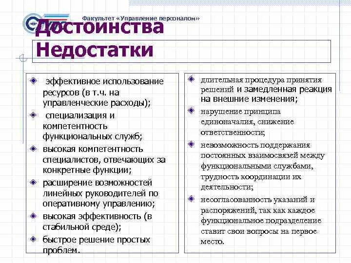Достоинства и недостатки сотрудника