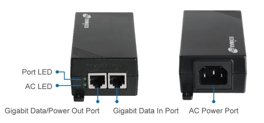 Poe gigabit. Power over Ethernet (POE; стандарт IEEE 802.3af (802.3at Type 1. POE инжектор af/at. POE-инжектор Edimax (GP-101it). POE инжектор Gigabit.