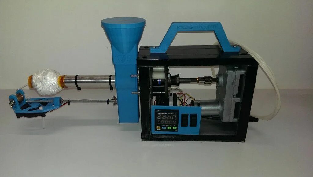 Шнековый экструдер пластика для 3d принтера. Экструдер для производства филамента 1. Экструдер для пластика 3д принтера. Экструдер для филамента 3д принтера. Экструдер для филамента wellzoom.