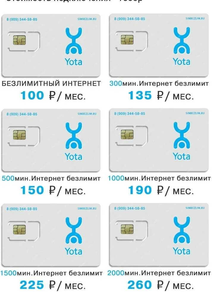 Тариф оптимальный йота