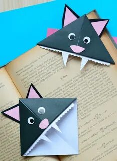 Закладки для книг из бумаги