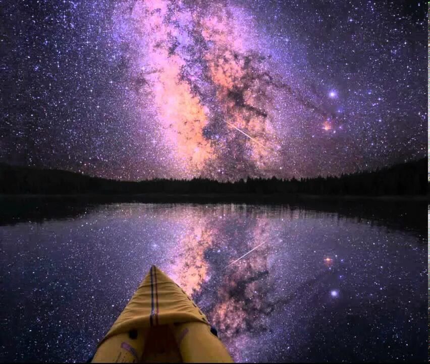 Under the milky way. Under the milky way