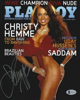 Slideshow christy hemme in playboy.