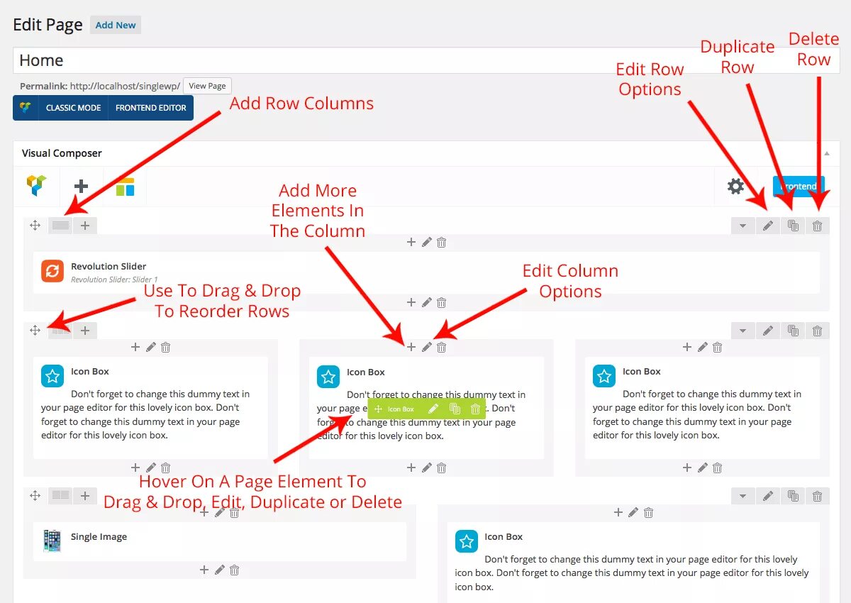 Visual composer. Visual composer логотип wordpress. localhost drag and drop builder.