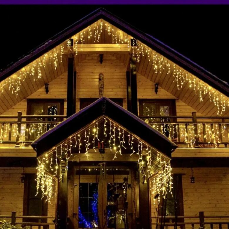 Гирлянды бахрома на фасад здания. Гирлянда-бахрома led 25м уличная. Гирлянда на фасад дома бахрома. Световое украшение фасада. Новогодняя подсветка загородного дома.