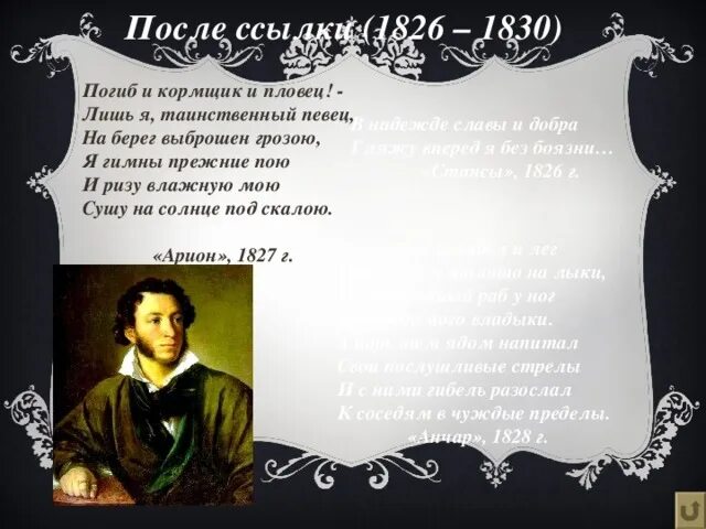 Пушкин после ссылки 1826-1830. Пушкин после ссылки в 1826. Лишь я таинственный певец на берег выброшен грозою. Стихи Пушкина певец. На берег выброшен грозою