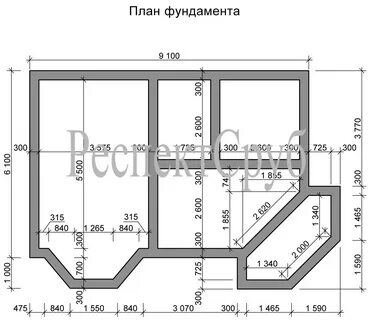 Планировка эркера