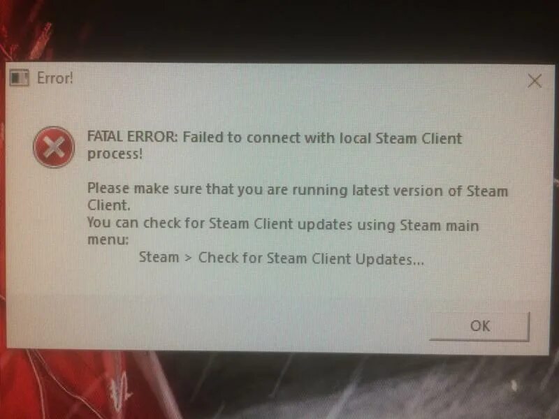 Fatal error close. Ошибка Fatal Error. Фатальная ошибка стим. Failed to initialize authentication interface exiting CS 1.6. Фатальная ошибка Мем.
