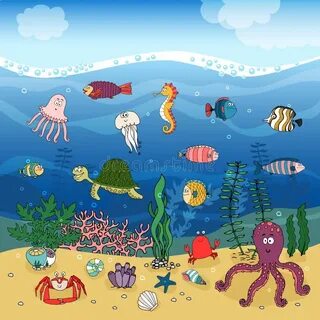 And fish lives in the sea