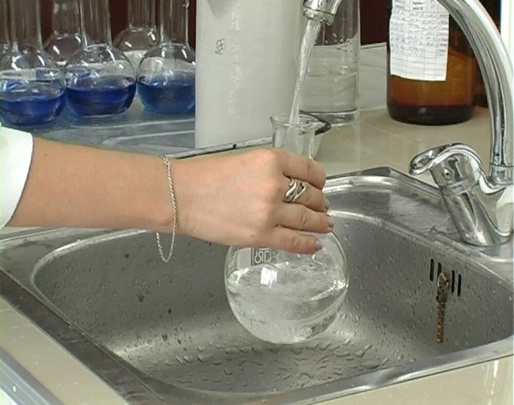 Проба водопроводной воды