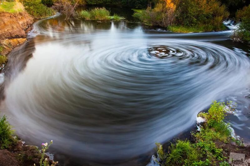 Водовороты в озерах