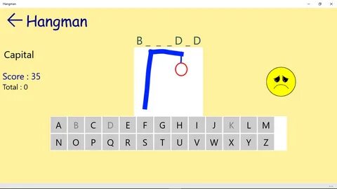 Hangman игра