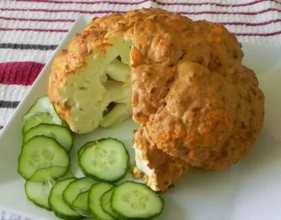 Запеченная цветная капуста калорийность