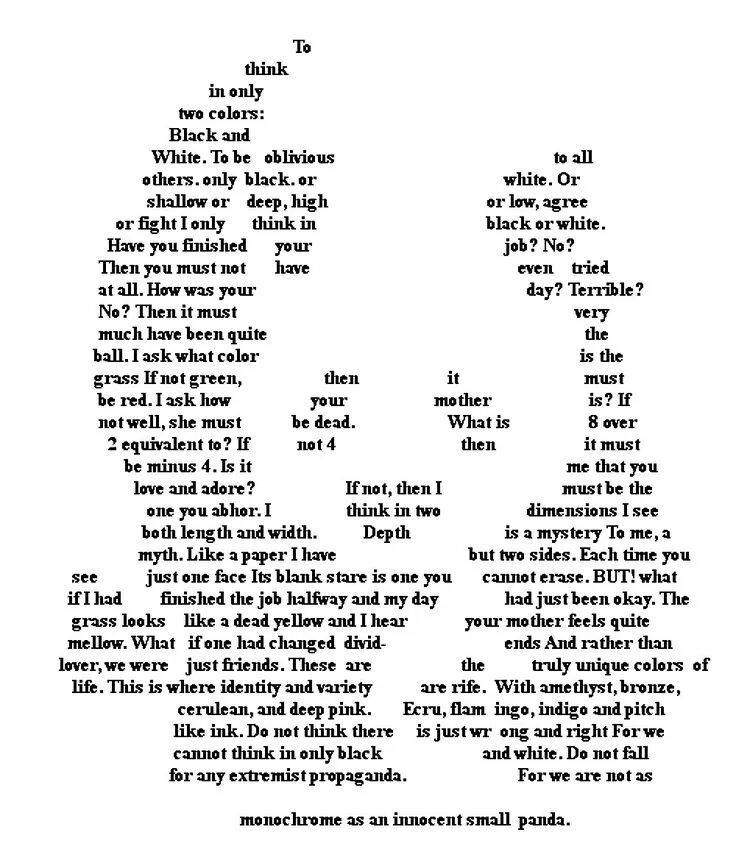 Attempts: John Hollander's Shaped Poems (Accidental Poetry Month, Part 21) Shape