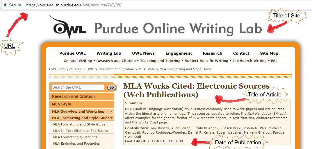 MLA Style publications. Purdue Owl MLA format. Стиль MLA. How to cite website.