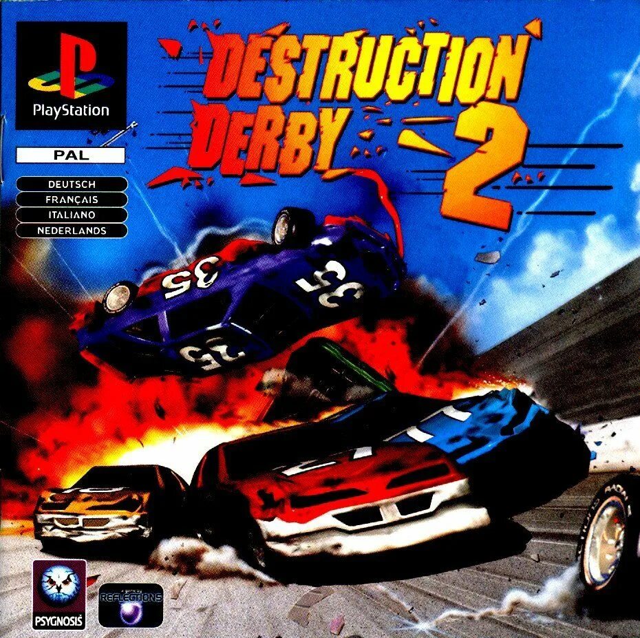 Playstation 2 игры 1. Обложка игры Destruction Derby 2 ps1. Гонки дерби на ps1.