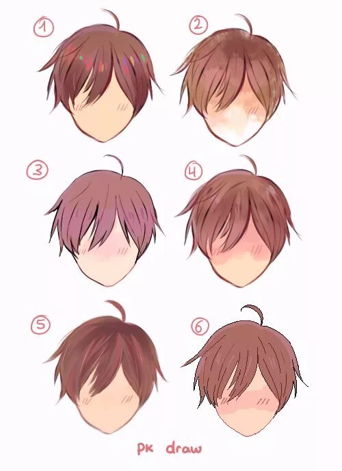 Мужские аниме прически референс hairstyles Anime haare, Manga gesicht, Manga haar